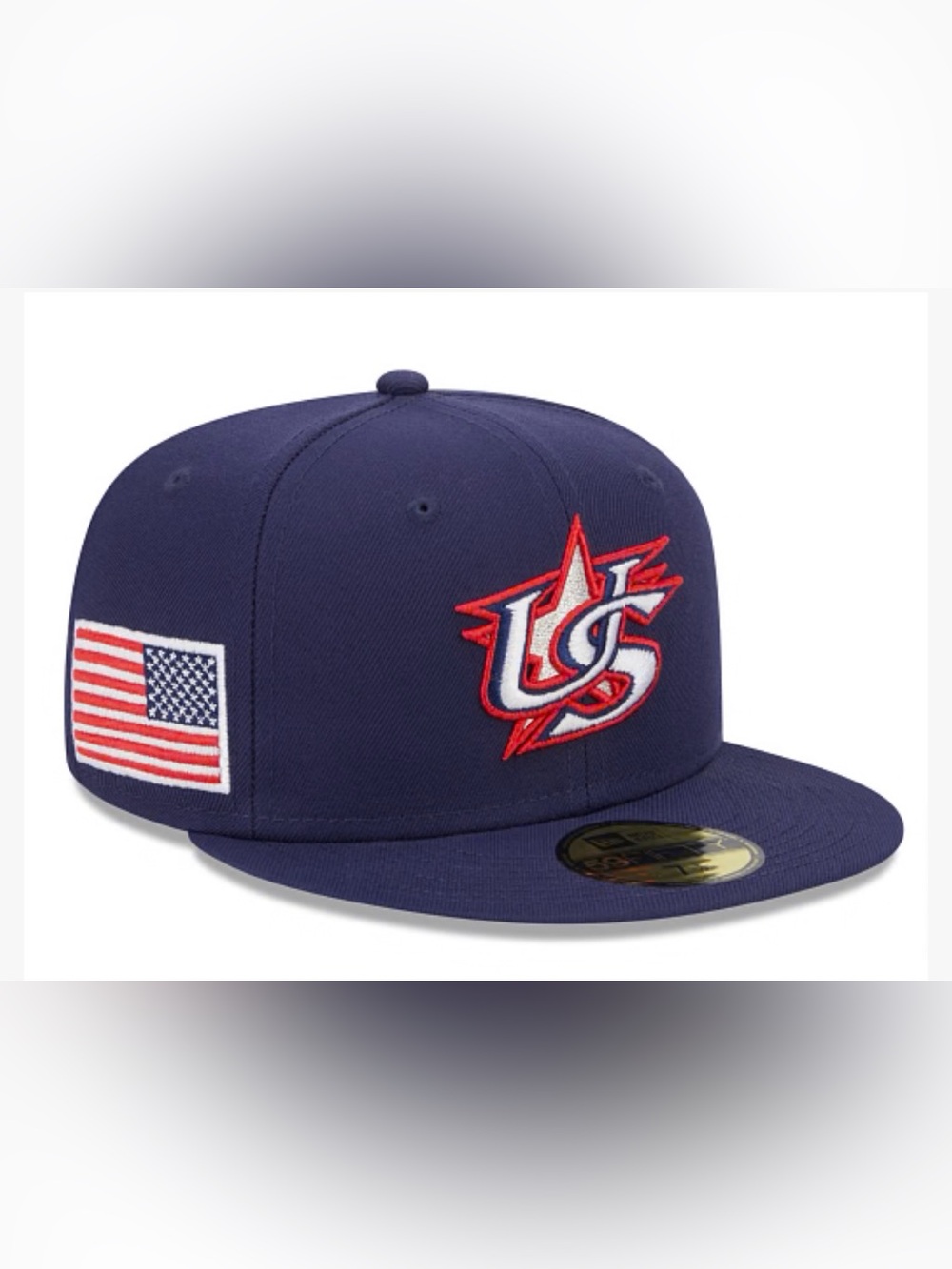 USA Fitted New Era 59Fifty 2023 WBC Navy Hat